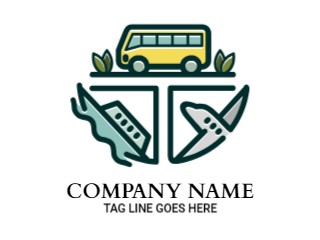 Traveling Companies Logo Design 002