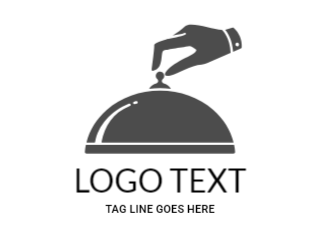 Pack Flat Design Catering Logo