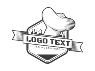 Restaurant Logo Retro Design