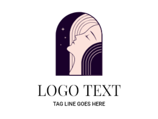 Cute Aesthetic Beauty Salon Logo