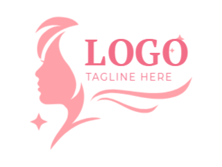 Flat Hair Salon Logo