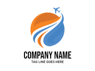 Detailed Travel Logo